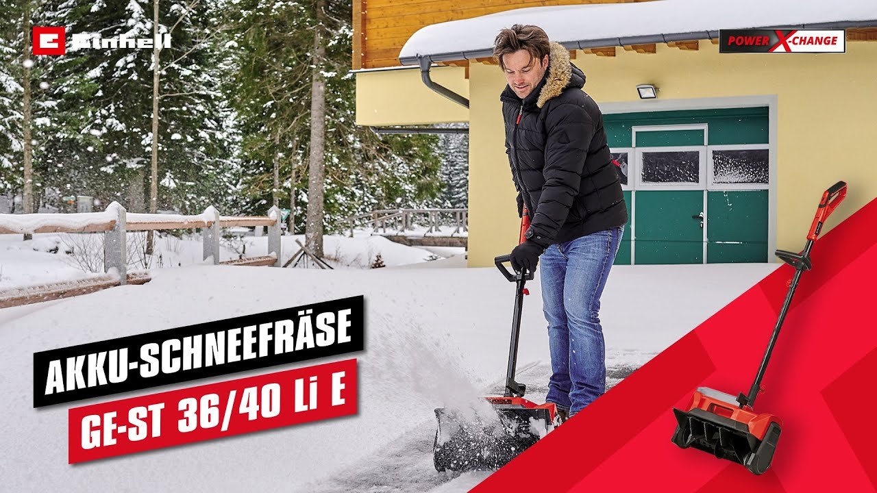 Akku-Schneefräse GE-ST 36/40 Li E