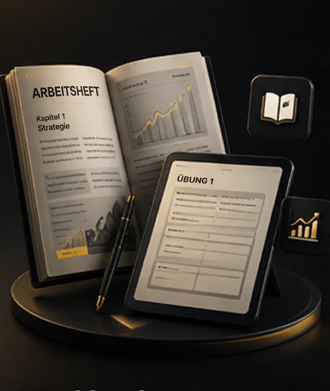 Premium Workbook als digitales Produktobjekt