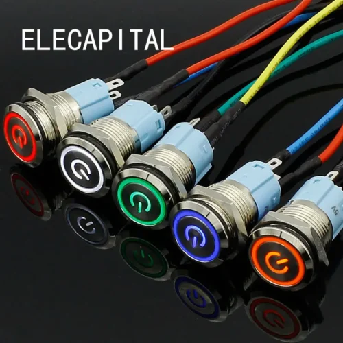 16mm Metall LED Drucktaster