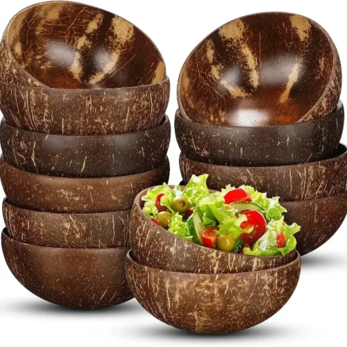 Natuerliche Holzschuessel – Ökologisches Dessert- und Lebensmittelbehälter aus Holz im japanischen Stil