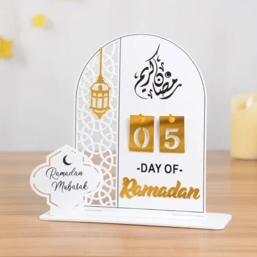 Acryl Ramadan Countdown-Kalender 2025