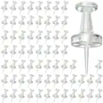 50/100pcs Assorted Making Thumb Tacks Multicolor Plastic Tacks Push Pins Cork Board Office School Stationery Supplies