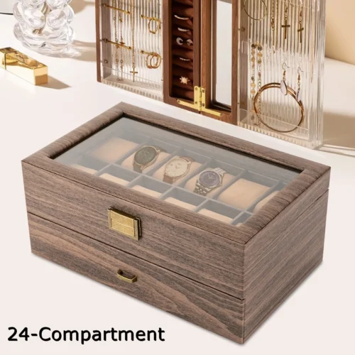 Vintage-Uhrenbox