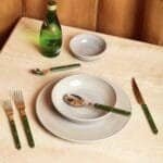 Set Of 10 Pcs French Dopamine Cutlery Flatware - Bistrot Style