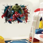 3D Marvel Deko für Jungs