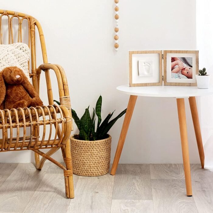 Baby Hand und Footprint Set mit Bilderrahmen – süßes Andenken zur Geburt & Babyparty - Image 2