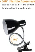 Westcraft LED Klemmleuchte Weiß – Clip‑Lampe Schreibtisch - Image 4