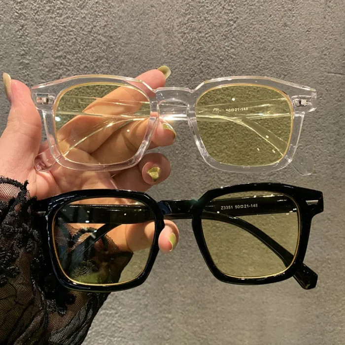 2024 RMM brand high-quality new polygon meter nail square sunglasses Fashion men hip hop glasses retro sunglasses women - Image 5
