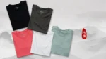 3007 Cotton T-shirt Men Excellent Quality Slub Cotton Solid Color Summer Japan Style Harajuku Male Comfortable Soft Pullover Tee – Bild 13