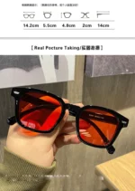 2024 RMM brand high-quality new polygon meter nail square sunglasses Fashion men hip hop glasses retro sunglasses women - Image 14