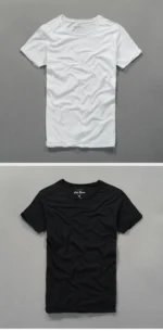 3007 Cotton T-shirt Men Excellent Quality Slub Cotton Solid Color Summer Japan Style Harajuku Male Comfortable Soft Pullover Tee – Bild 15