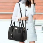 Women PU Leather Handbags Ladies Large Tote Bag Female Square Shoulder Bags Bolsas Femininas Sac New Fashion Crossbody Bags – Bild 6