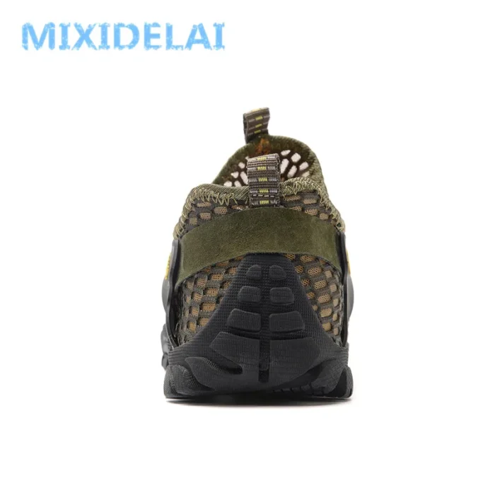 2024 Summer Spring Big Size Men Shoes Casual Mesh Artificial Leather Patchwork Breathable Outdoor Male Sneakers Walking Footwear – Bild 4