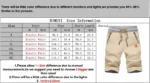 DIMUSI Summer Cargo Shorts Mens Casual Elastic Waist Sports Beach Shorts Male Fashion Breathable Shorts homme Clothing 4XL,YA869 - Image 12