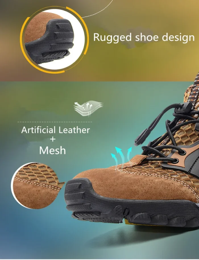 2024 Summer Spring Big Size Men Shoes Casual Mesh Artificial Leather Patchwork Breathable Outdoor Male Sneakers Walking Footwear – Bild 14