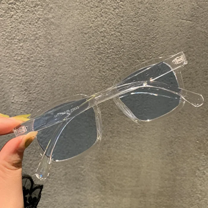 2024 RMM brand high-quality new polygon meter nail square sunglasses Fashion men hip hop glasses retro sunglasses women - Image 4