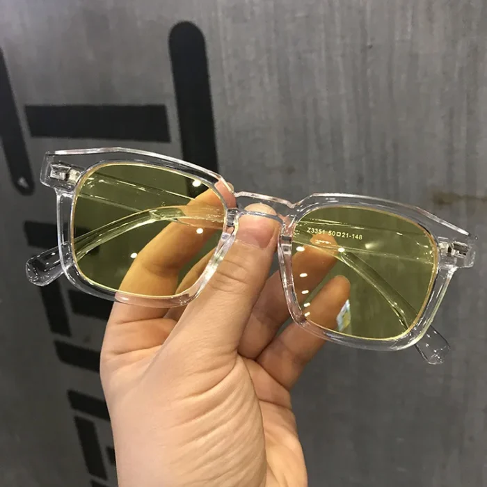 2024 RMM brand high-quality new polygon meter nail square sunglasses Fashion men hip hop glasses retro sunglasses women - Image 12