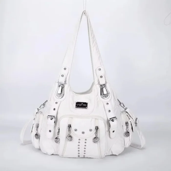 Angelkiss Bag Women Fashion Handbags Women Shoulder Bags PU Leather Handbag Female Satchel Big Shoulder Purse Bag bolsa feminina – Bild 11