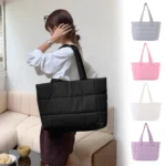 New Large Capacity Tote Bag Versatile Handbag for Women Commuting Bag Messenger Shoulder Bag Multiple Pockets Mummy Bag - Image 2