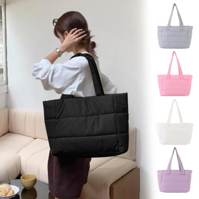 New Large Capacity Tote Bag Versatile Handbag for Women Commuting Bag Messenger Shoulder Bag Multiple Pockets Mummy Bag - Image 2