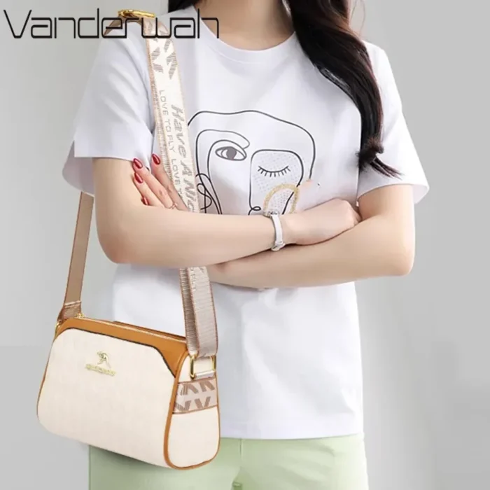 Luxury Women's Handbag Designer Women's High Quality Soft Square Bag Fashion Trend  Crossbody Bags for Women 2024 Shoulder Bag – Bild 4
