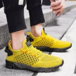 YRZL Men's Running Shoes 2024 Mens Sneakers Shoes Mesh Breathable Outdoor Tennis Walking Gym Shoes for Men Plus Size 40-47 – Bild 4