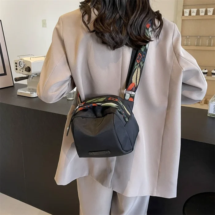 Fashion Crossbody Bags For Women Oxford Cloth Pillow Shell Shoulder Bag Large Capacity Travelling Casual Street Small Fabric Bag - Image 17