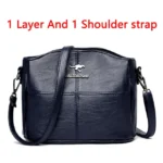 Casual Women's Bag High Quality Pu Leather Shoulder Bags for Women 2022 Ladies Crossbody Bag Purses and Handbags Luxury Designer – Bild 19