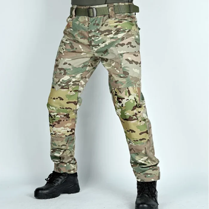 Camouflage Men Pants Tactical Cargo Pants Splash-Proof Men's Trousers Anti-Tear Multi-Pockets Outdoor Hiking Working Pant New – Bild 15