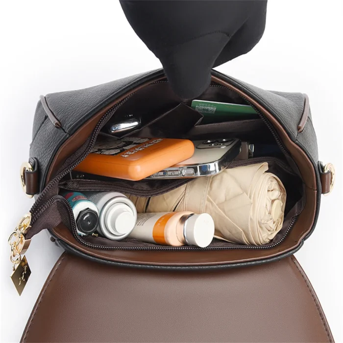 Solid Color High Quality Leather Small Shoulder Bagsfor Women 2024 New Messenger Bags with StrapDesigner Crossbody Bag Sac AMain – Bild 34