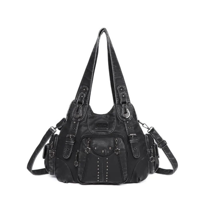 Angelkiss Bag Women Fashion Handbags Women Shoulder Bags PU Leather Handbag Female Satchel Big Shoulder Purse Bag bolsa feminina – Bild 2