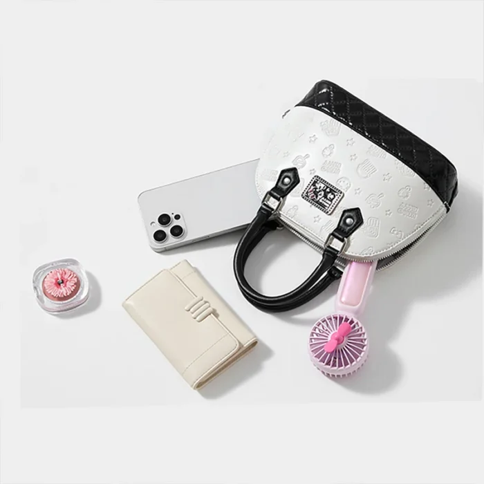Sanrio Hello Kitty Shell Shoulder Bag Classic Pillow Crossbody Bag for Women Girl Black and White Series Luxury Designer Handbag – Bild 4