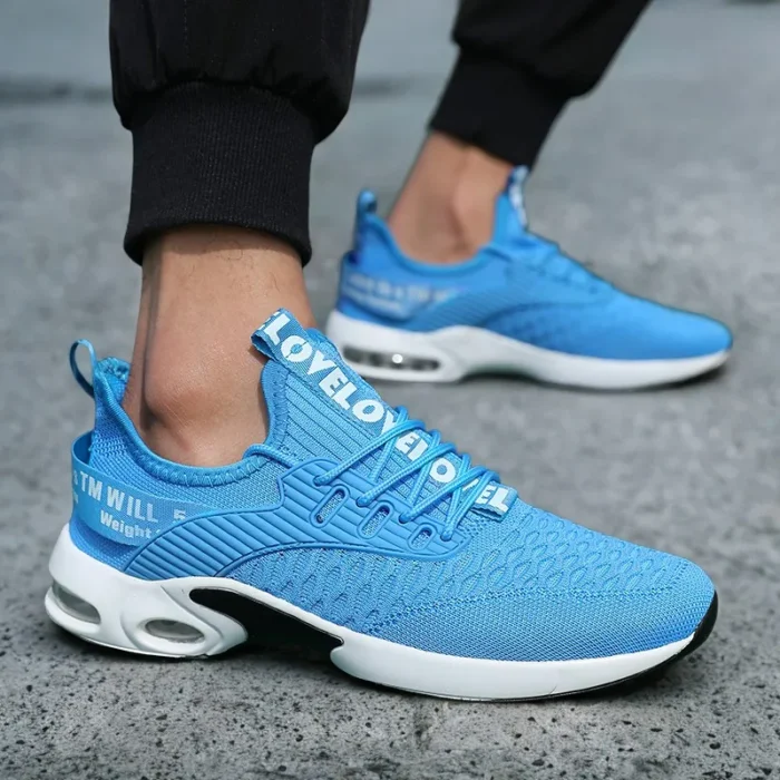 Breathable Mesh Sports Shoes 2025 Spring and Summer Lightweight Shock-absorbing Running Shoes Men's Casual Trendy Shoes  sale – Bild 1