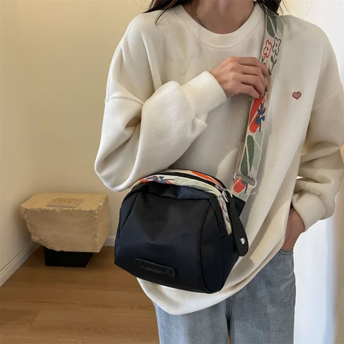 Fashion Crossbody Bags For Women Oxford Cloth Pillow Shell Shoulder Bag Large Capacity Travelling Casual Street Small Fabric Bag - Image 22