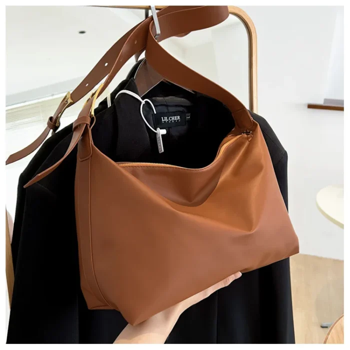 Vintage Pillow Design PU Leather Boston Handbag For Women Casual Large Capacity Shoulder Crossbody Bags Fashion Shopper Totes – Bild 28