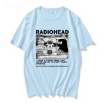Radiohead T Shirt Men Vintage Classic Tees North America Tour Rock Boy Camisetas Hombre Hip Hop Unisex 100%Cotton Oversized Tops - Image 21