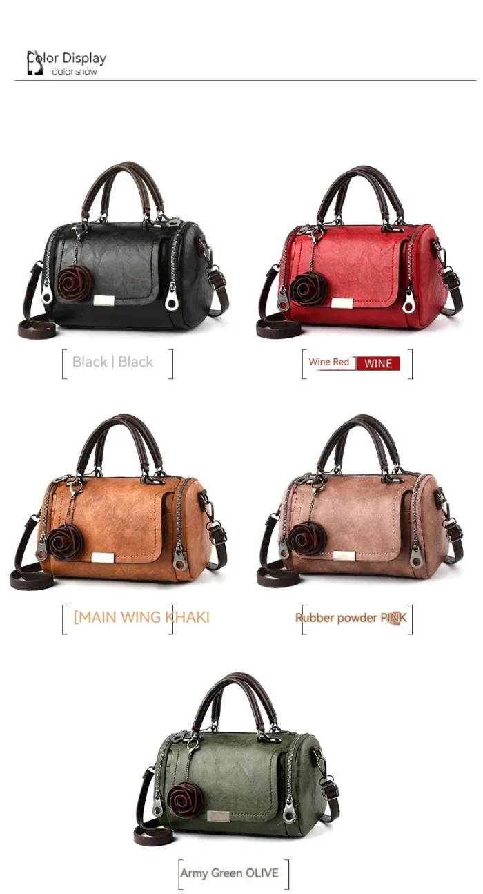 Rilibegan Women Crossbody Bag Pillow Bags Big Capacity Fashion Single Shoulder Bags Vintage All Match Women Crossbody Bags – Bild 28