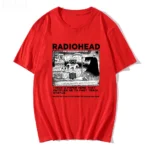Radiohead T Shirt Men Vintage Classic Tees North America Tour Rock Boy Camisetas Hombre Hip Hop Unisex 100%Cotton Oversized Tops - Image 10