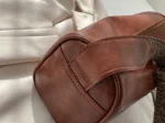 Vintage PU Leather Boston Women Small Handbag and Purse Fashion Designer Crossbody Bag Female Casual Travel Pillow Shoulder Bag – Bild 29