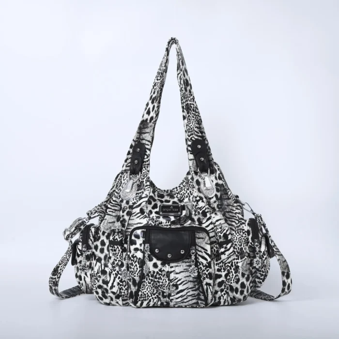 Angelkiss Bag Women Fashion Handbags Women Shoulder Bags PU Leather Handbag Female Satchel Big Shoulder Purse Bag bolsa feminina – Bild 12