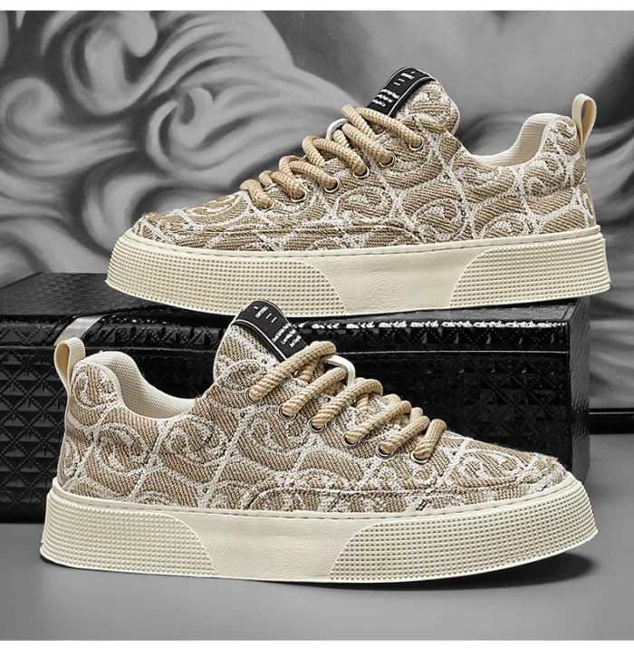 Designer Men Shoes New Prints Male Sneakers Canvas Shoes for Men Trendy Street Skateboard Shoes Spring Autumn Lace Male Footwear - Image 31