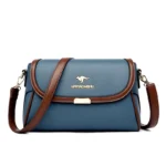 Solid Color High Quality Leather Small Shoulder Bagsfor Women 2024 New Messenger Bags with StrapDesigner Crossbody Bag Sac AMain – Bild 11