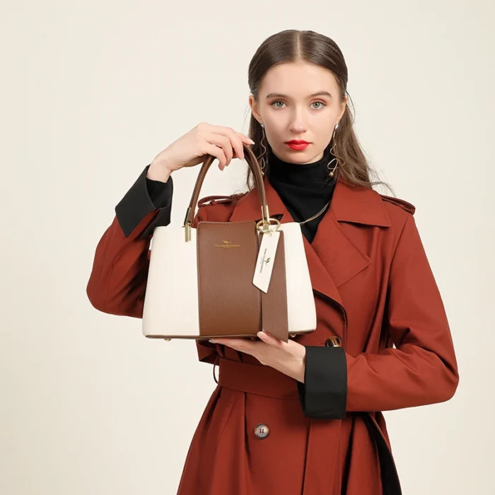 Luxury Handbag Fashion Print Large Capacity Soft Leather Women Shoulder Crossbody Bag Leisure Designer Ladies Purses and Handbag – Bild 33
