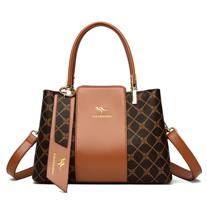 Luxury Handbag Fashion Print Large Capacity Soft Leather Women Shoulder Crossbody Bag Leisure Designer Ladies Purses and Handbag – Bild 18