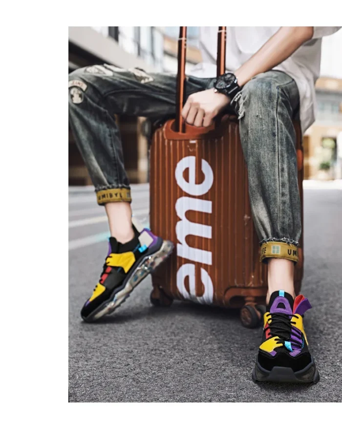 Shoes Men Sneakers Male Casual Mens Shoe Tenis Luxury Sneakers Trainer Race Breathable Fashion Loafers Running Shoes for Men New – Bild 26