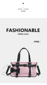Women Luxury Designer Handbag Pillow Bow Decoration Underarm Bags Purses 2024 New Fashion Large Capacity Shoulder Crossbody – Bild 13