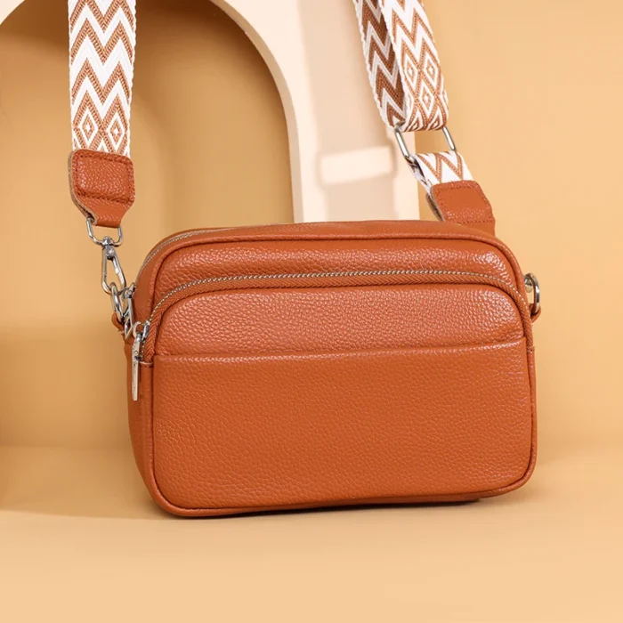 Genuine Leather Women's Handbags Luxury Brand Female Soft Cowhide Shoulder Crossbody Bags Wallet Fashion Girl's Tote Sac A Main - Image 33