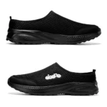 Oiaano  36-47 Man Black Sandals Slip On Casual Sneaker Women Slippers Summer Open Back Breathable Outdoor Walking Fishing Shoes – Bild 2