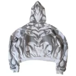Tiger Gray Sweater Men High Street American Retro Hip Hop Y2K Zipper Hooded Sweater Couple Casual Sweatshirt Unisex Tops NewCoat – Bild 4