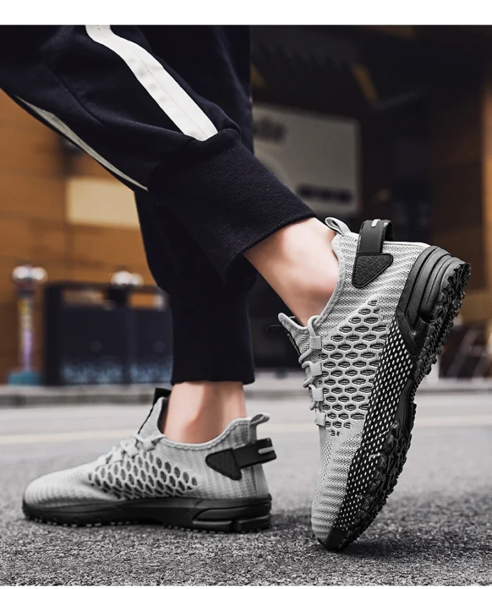 YRZL Men's Running Shoes 2024 Mens Sneakers Shoes Mesh Breathable Outdoor Tennis Walking Gym Shoes for Men Plus Size 40-47 – Bild 29